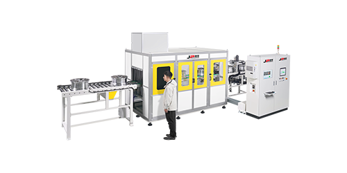 全自動(dòng)輪轂平衡端徑跳打標(biāo)檢測(cè)線(xiàn)