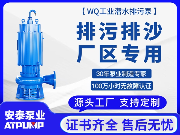 廠區(qū)專用WQ工業(yè)潛水排污泵
